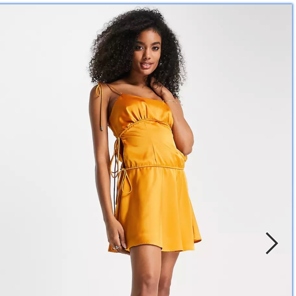 Amy Lynn satin mini dress